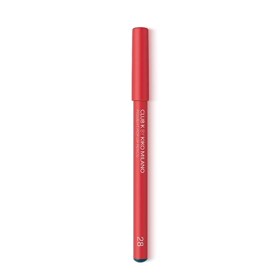 KIKO Milano Club K Pigment Pop Lip Pencil - Konturówka do ust o wyjątkowo intensywnym kolorze 28