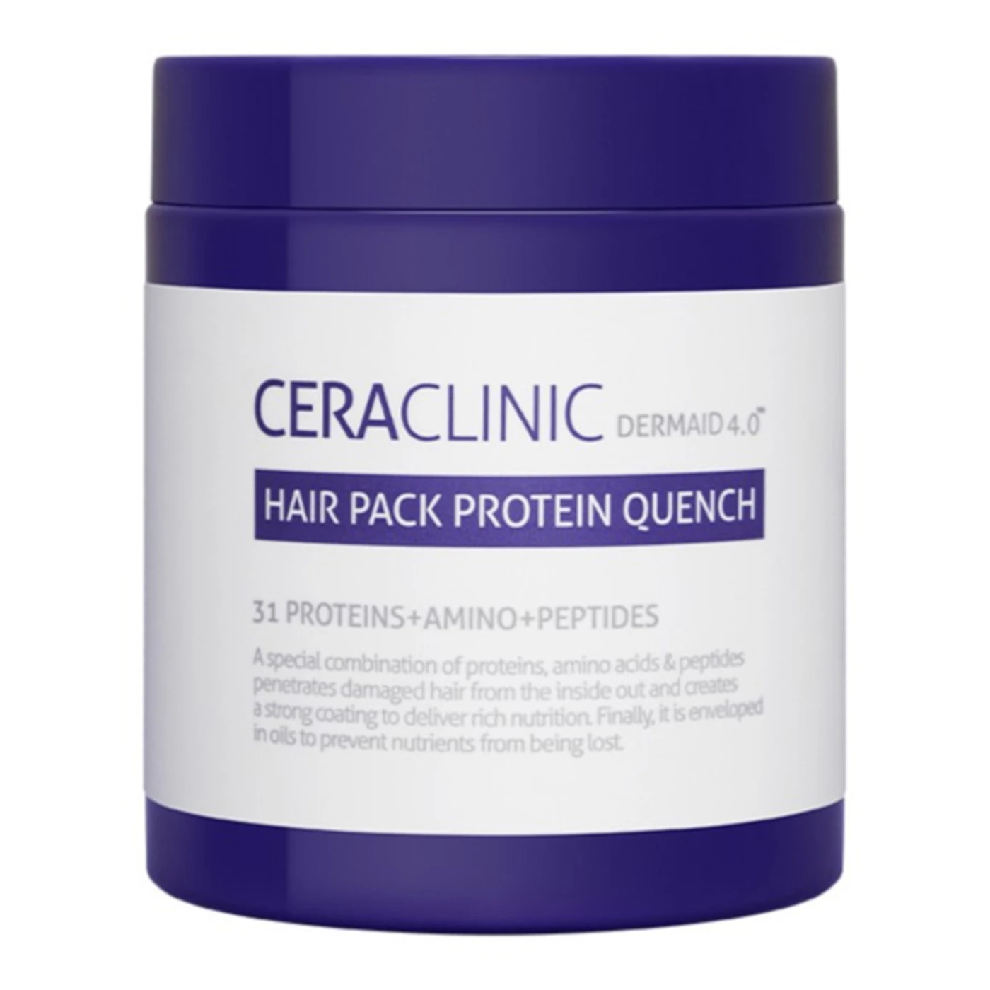 CERACLINIC Dermaid 4.0 Hair Pack Protein Quench - Maska regenerująca do włosów 250ml