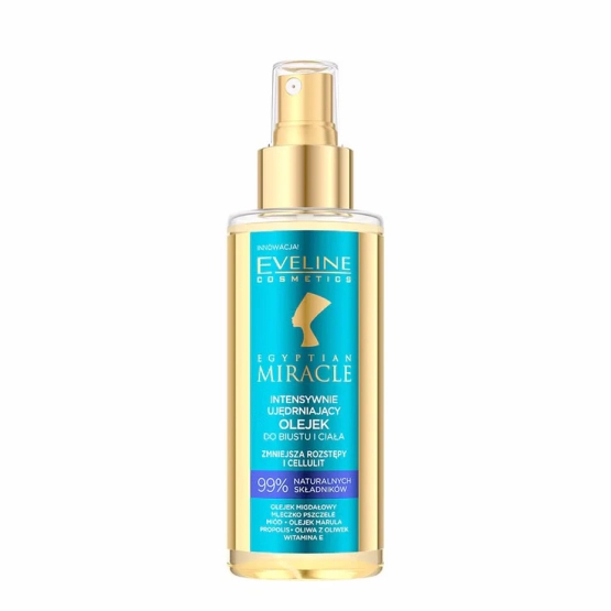Eveline Cosmetics Egyptian Miracle Intensywnie ujędrniający olejek do biustu i ciała 150 ml