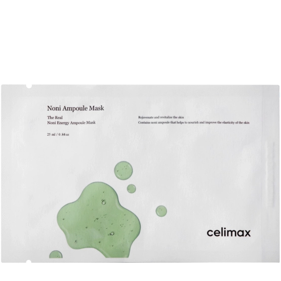 Celimax The Real Noni Energy Ampoule Mask - Maska w Płachcie z Ekstraktem z Morwy Indyjskiej 1szt