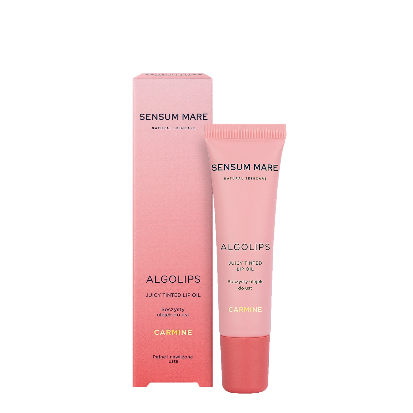 Sensum Mare ALGOLIPS JUICY TINTED LIP OIL Soczysty olejek do ust CARMIN 