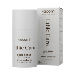 OUTLET Nacomi Ethic Care Skin Reset Eye Cream - krem pod oczy 15ml  - Data ważności 31.03.2027