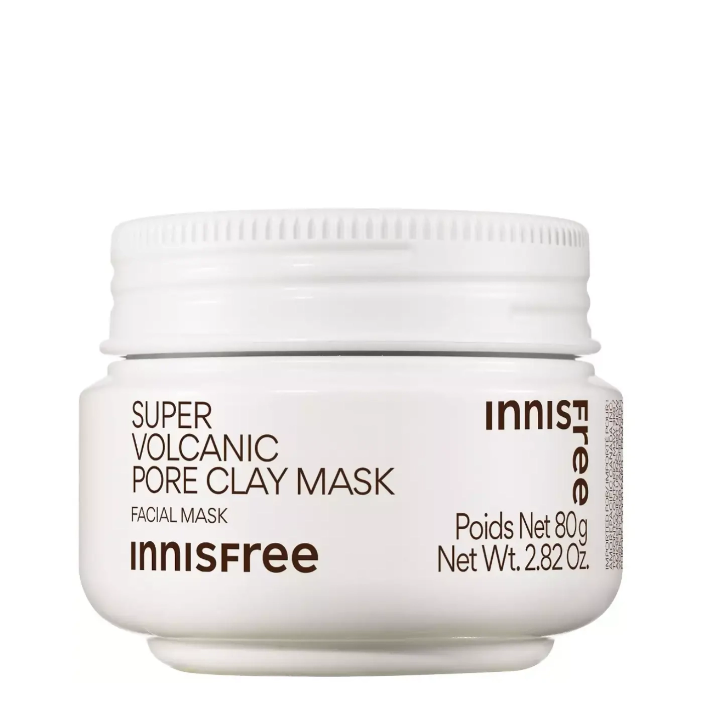 Innisfree Super Volcanic Pore Clay Mask - głęboko oczyszczająca maska glinkowa oczyszczająca pory 80ml