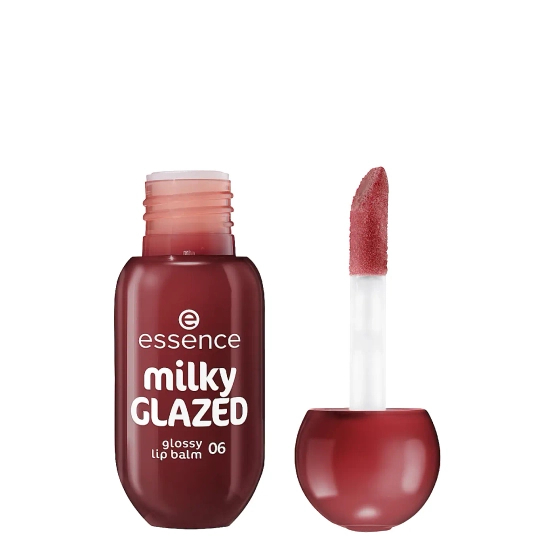 essence Milky Glazed Glossy Lip Balm - Lśniący balsam do ust 06