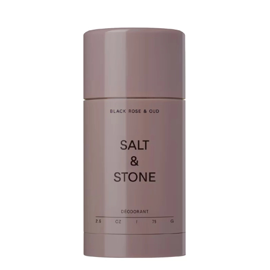 SALT & STONE Natural Deodorant Black Rose & Oud - Naturalny dezodorant w sztyfcie o zapachu czarnej róży i oudu 75g