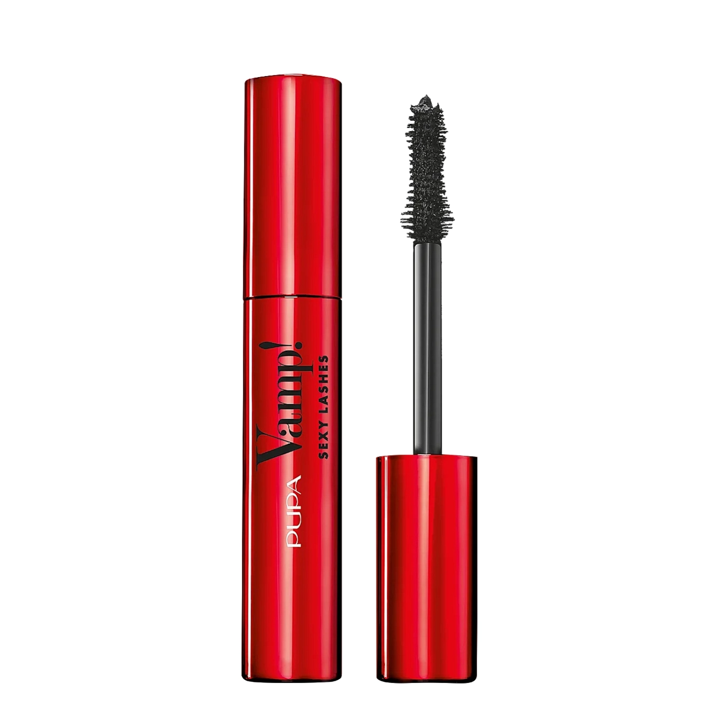 Pupa Milano VAMP! Sexy Lashes Daring Volume Mascara Curvy Effect - Tusz do rzęs zwiększający objętość i zapewniający efekt podkręcenia Extra Black 12 ml