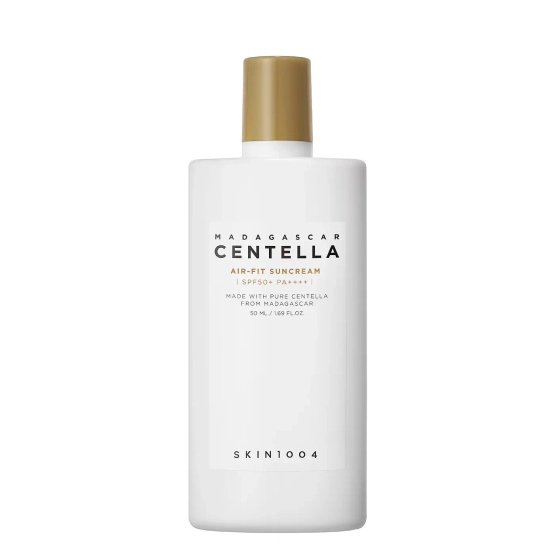 SKIN1004 MADAGASCAR CENTELLA Air-Fit Suncream Plus Krem ochronny z filtrem przeciwsłonecznym SPF 50+ PA++++ 50 ml