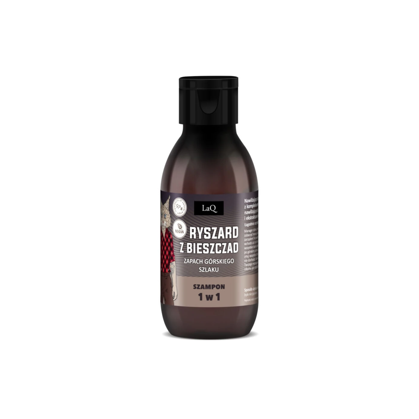 LaQ Ryszard z Bieszczad Szampon Travel size 100ml