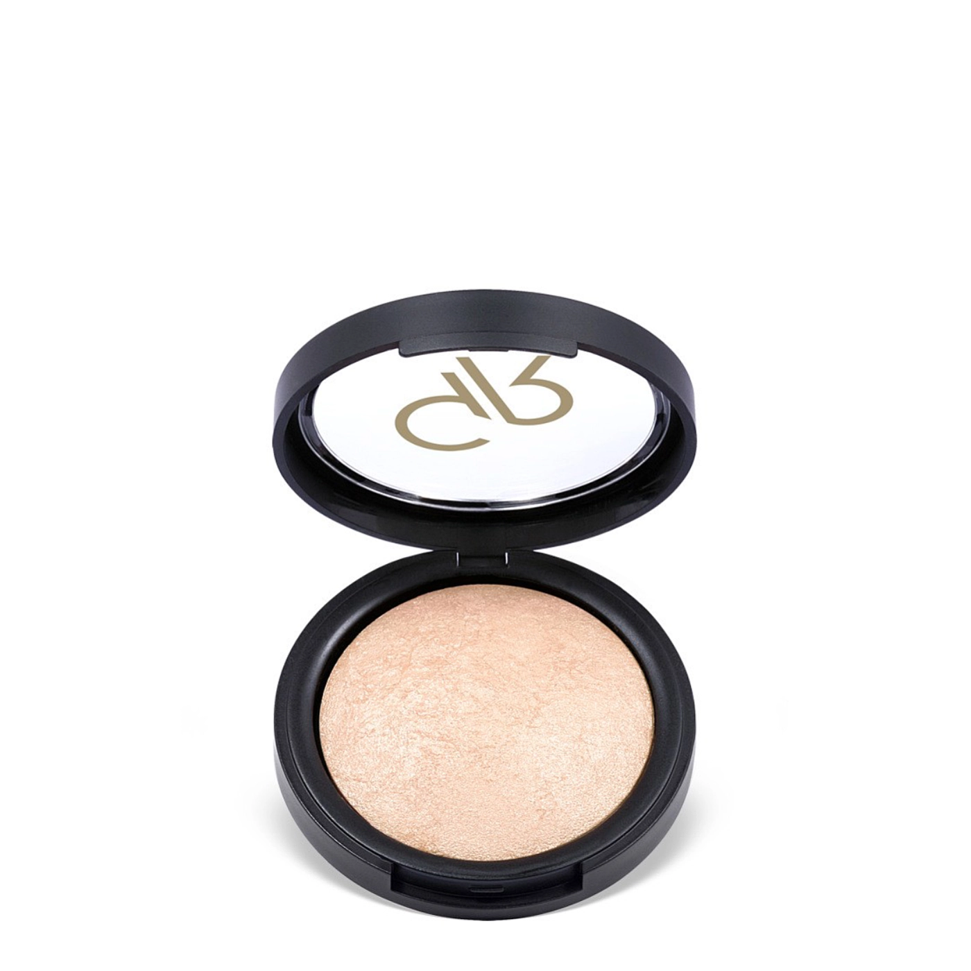 Golden Rose Baked Stardust Wypiekany puder rozświetlający z drobinkami złota 108