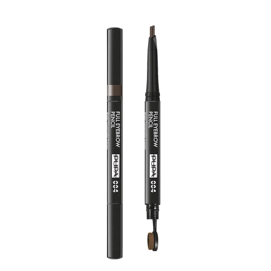Pupa Milano Full Eyebrow Pencil Instant Filler Effect Automatic Eyebrow Pencil - Automatyczna kredka do brwi z efektem natychmiastowego wypełnienia Extra Dark 0,2 g