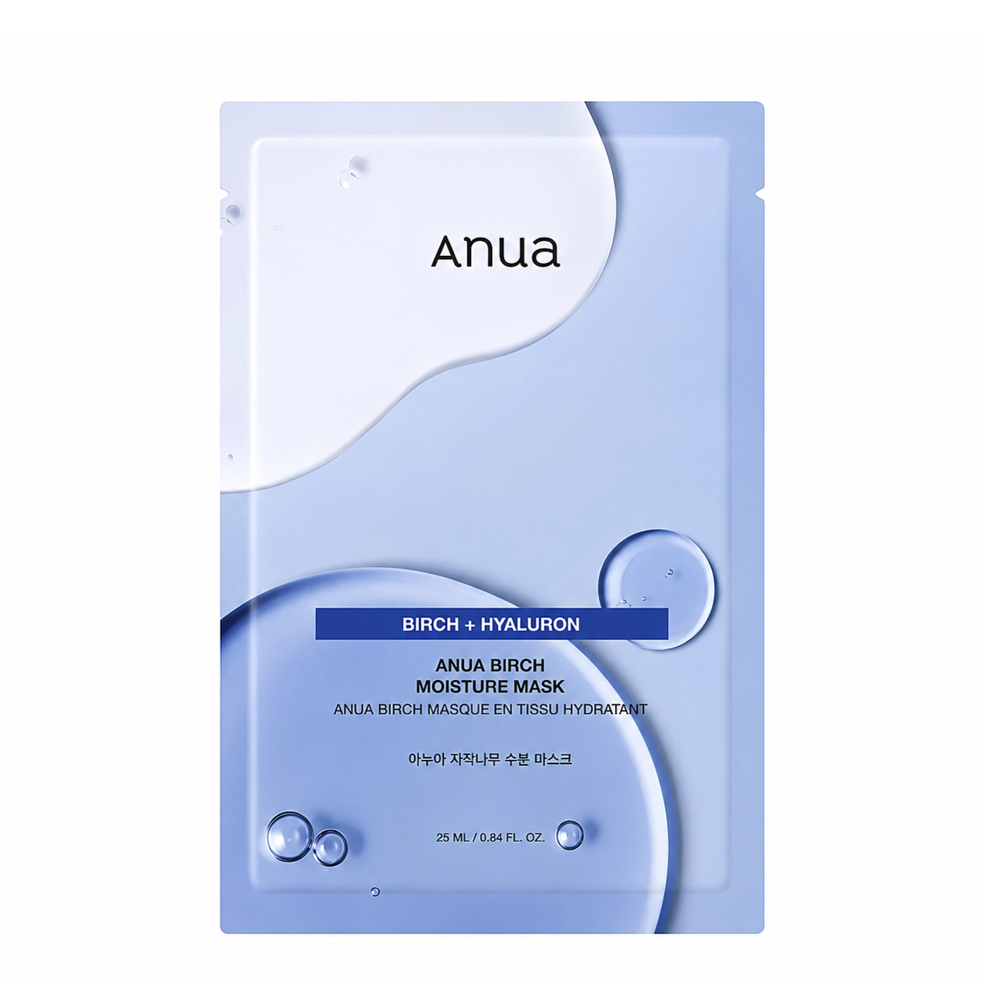 Anua Birch Hydrating Sheet Mask - Nawilżająca maska do twarzy