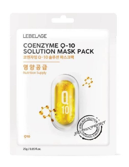 Lebelage Dr. Capsule Coenzyme Q10 Mask - Maska w płachcie z ekstraktem z koenzymem Q10