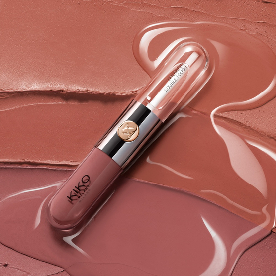 KIKO Milano Unlimited Double Touch dwuetapowa płynna pomadka do ust 110 Spicy Rose 6ml