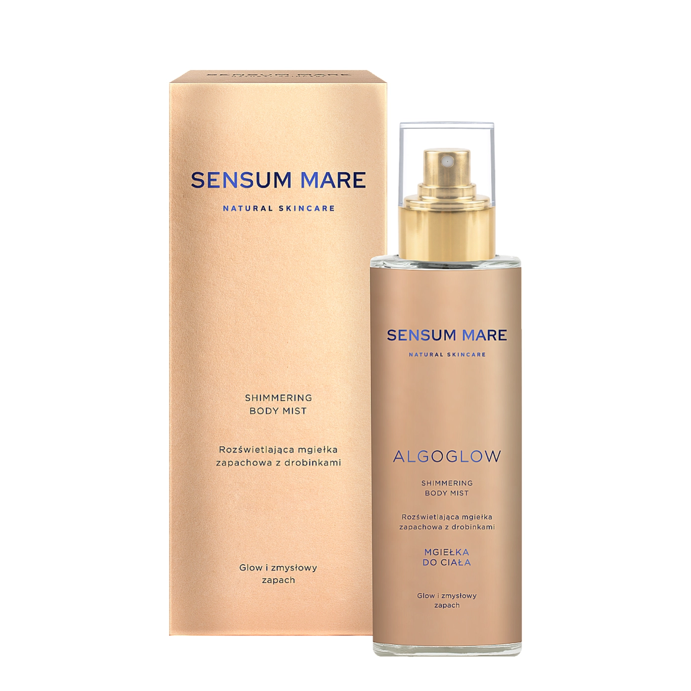 Sensum Mare ALGOGLOW Rozświetlająca mgiełka zapachowa z drobinkami 100ml