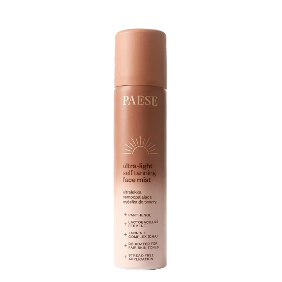 Paese Ultralekka samoopalająca mgiełka do twarzy 75ml