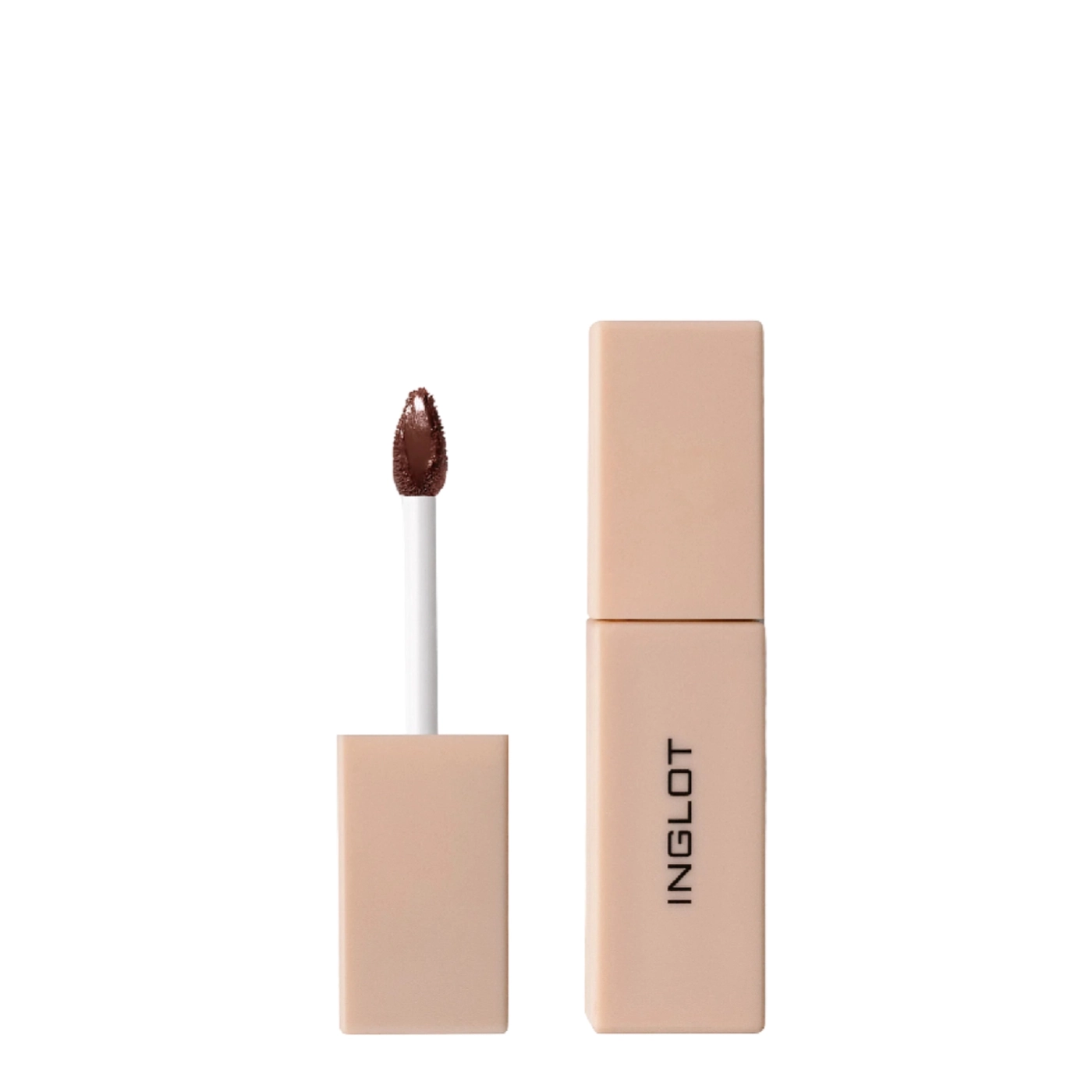 Inglot Glazed Lips Pomadka w płynie z SPF 50+ 84 Cocoa Truffle