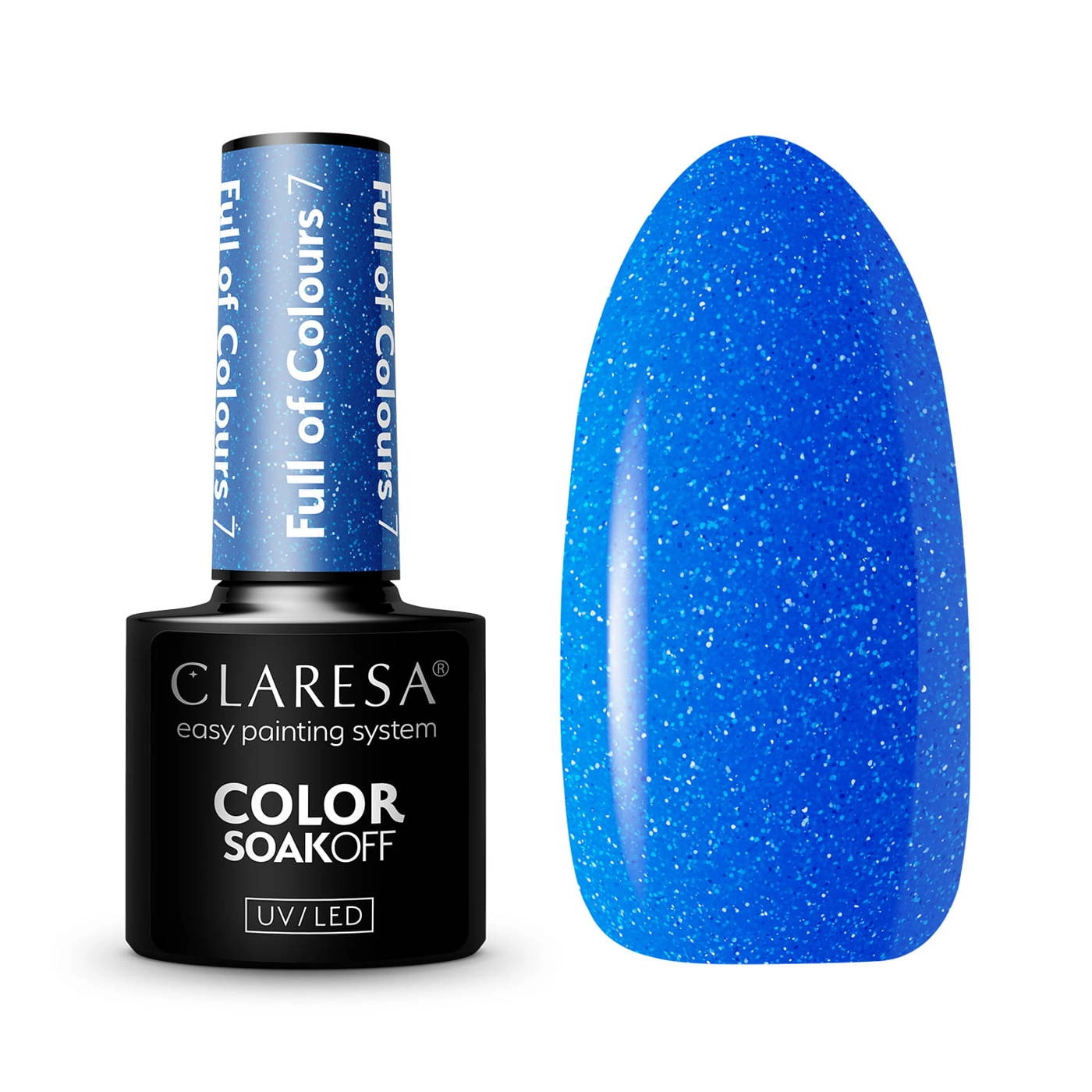 Claresa Nails Lakier hybrydowy FULL OF COLOURS 7 - 5g