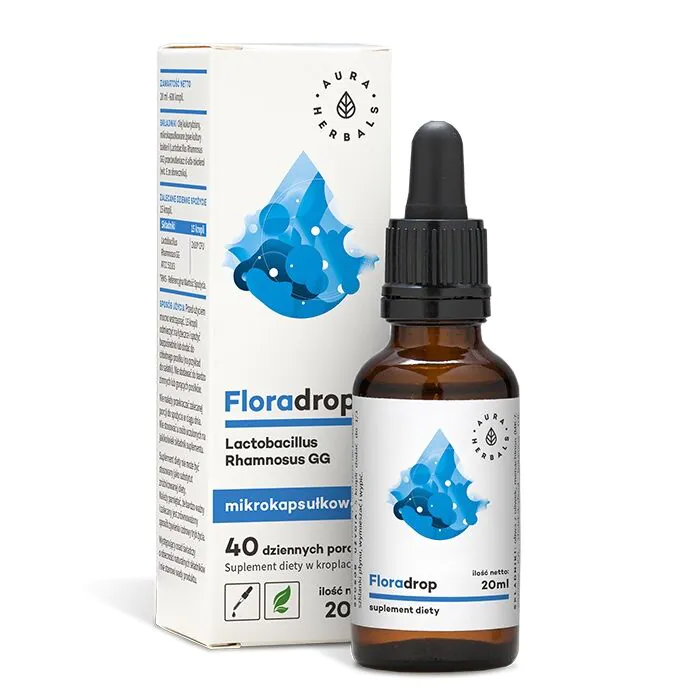 Aura Herbals Floradrop, Lactobacillus Rhamnosus GG, krople 20ml