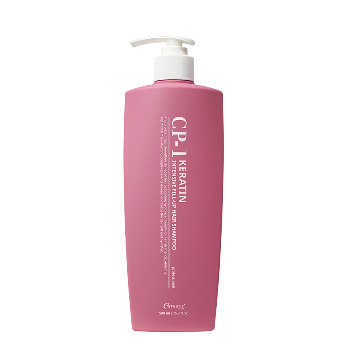 CP-1 Esthetic House Keratin Intensive Fill-up Hair Shampoo - Intensywnie regenerujący szampon do włosów z keratyną 500ml