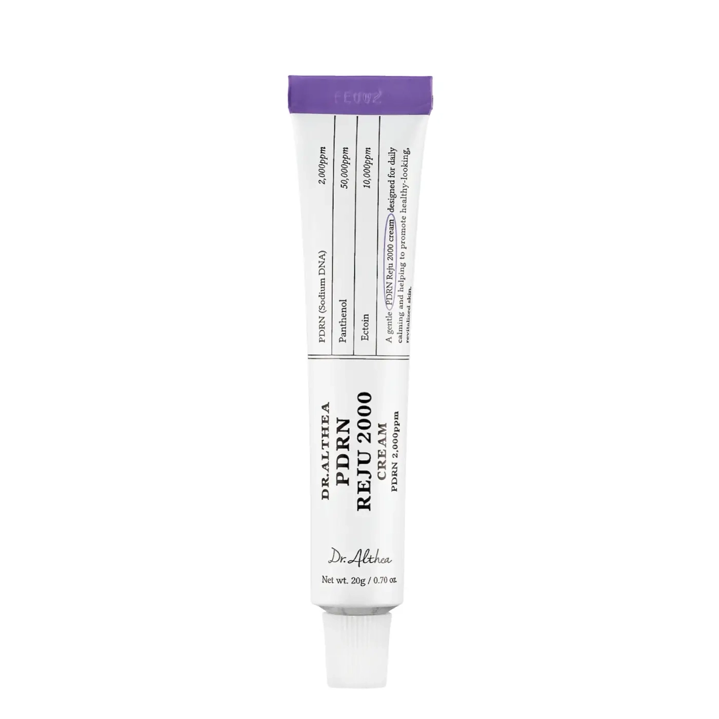 Dr.Althea PDRN Reju 2000 Cream - Wzmacniający Krem do Twarzy z PDRN i peptydami 20g