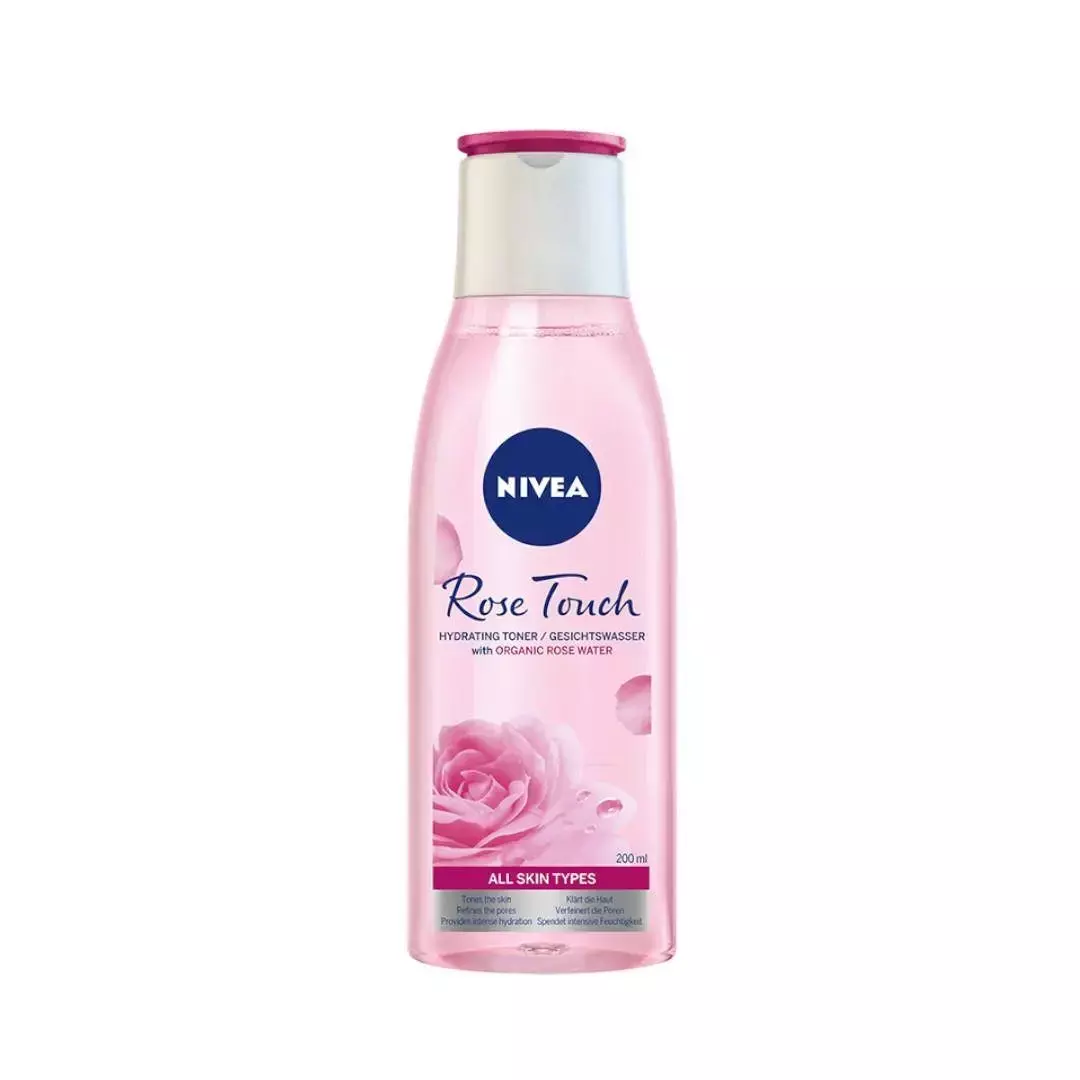 Nivea Rose Touch nawilżający tonik z organiczną wodą różaną 200ml