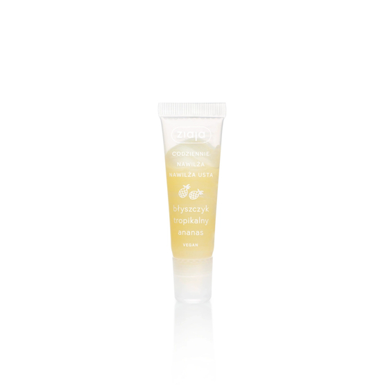 OUTLET Ziaja Błyszczyk tropikalny ananas 12ml - Data ważności 31.01.2027