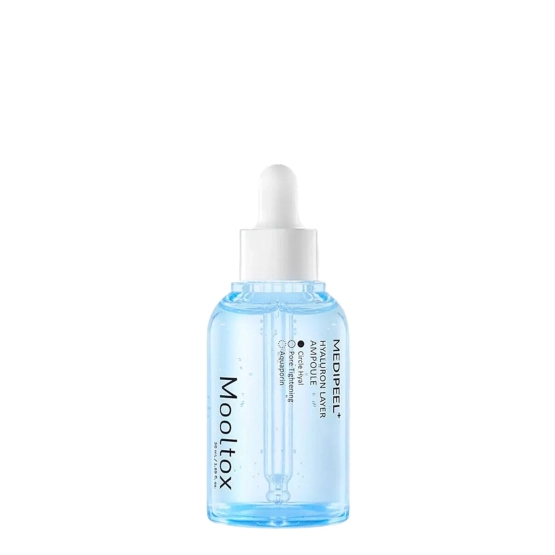 Medi-Peel Hyaluronic Acid Layer Mooltox Ampoule - głęboko nawilżająca ampułka z kwasem hialuronowym i peptydami ujędrniającymi 30ml
