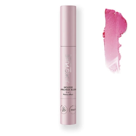 Joko Pure Mousse Lip&Cheek Blush 3in1 - Matowy róż w kremie 02