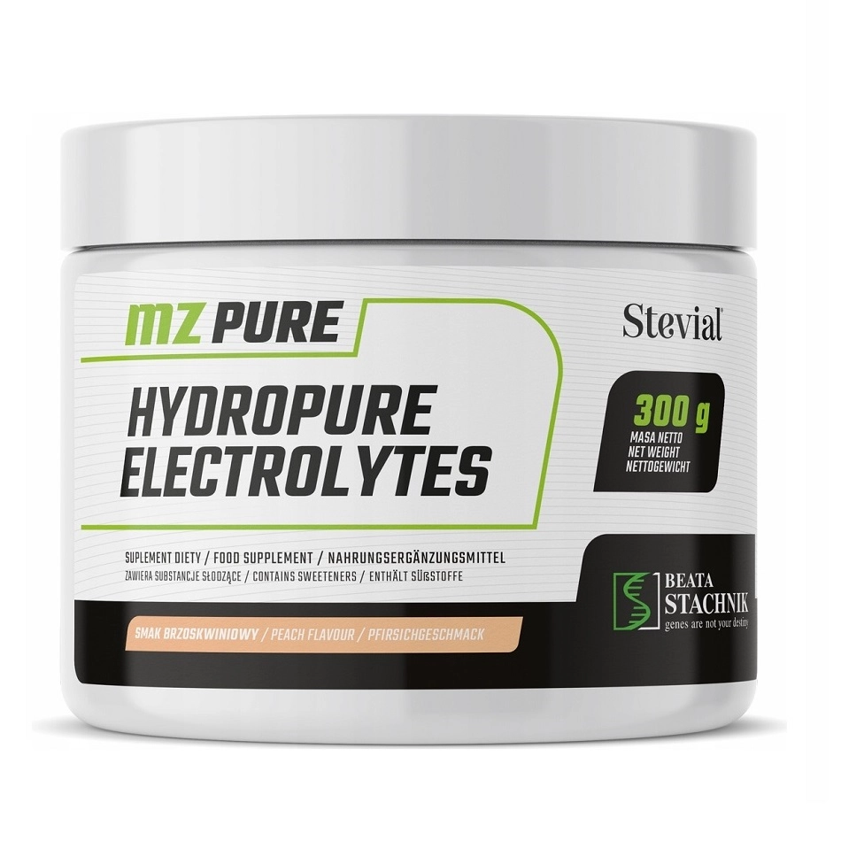 MZ PURE HydroPure Electrolytes suplement diety w proszku smak brzoskwiniowy 300g