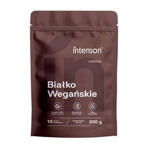 Intenson Białko Wegańskie o smaku czekoladowym 300g