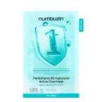 Numbuzin No 1 Pantothenic B5 Hyaluronic Active Clear Mask - nawilżająco-kojąca maska w płachcie z panthenolem i kwasem hialuronowym 1 szt. 