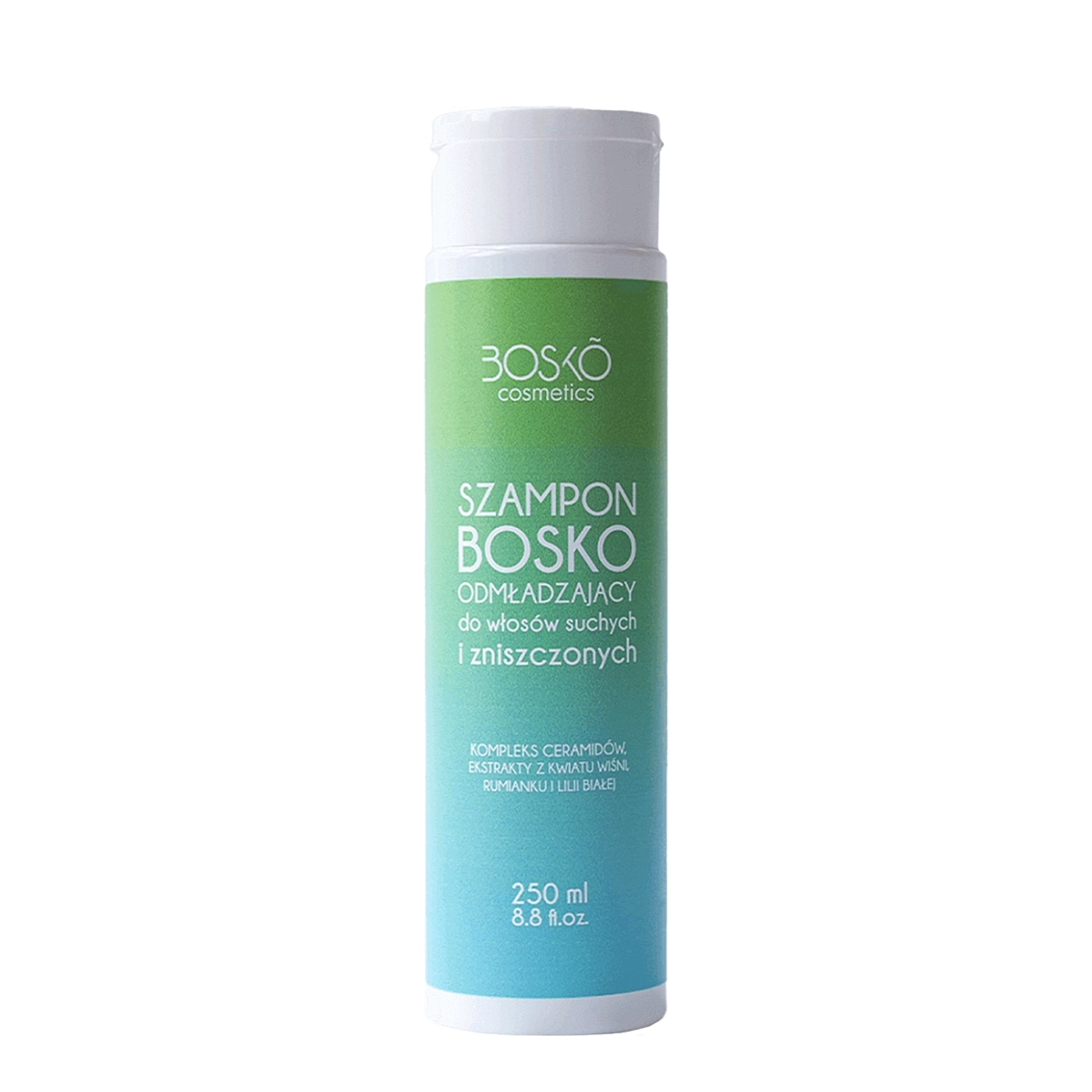 BOSKO Cosmetics Szampon BOSKO Odmładzający do włosów suchych i zniszczonych 250 ml