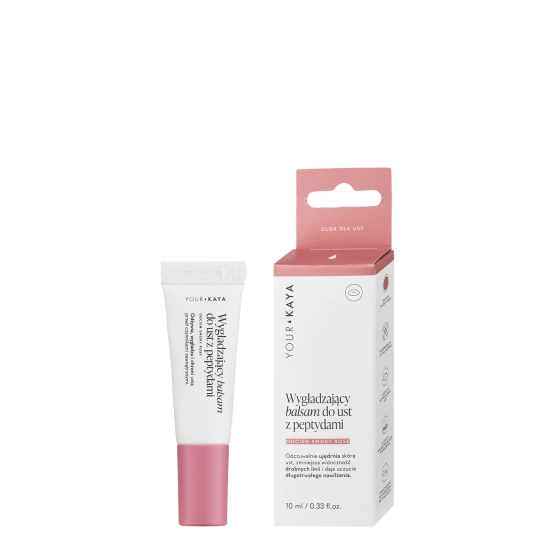 Your KAYA Wygładzający balsam do ust z peptydami Smoky rose, 10 ml