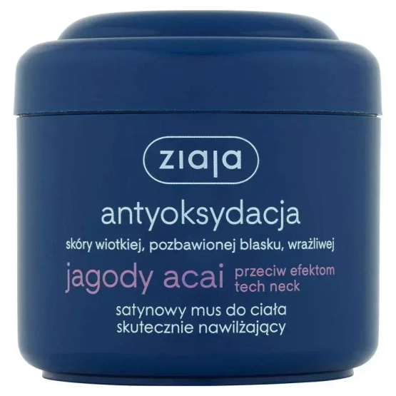Ziaja Jagody Acai mus do ciała nawilżający 200ml