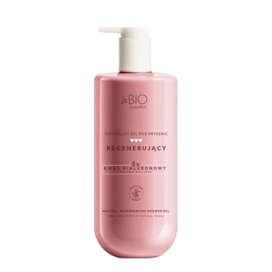 beBIO żel pod prysznic regenerujący z ceramidami i CICA 350ml