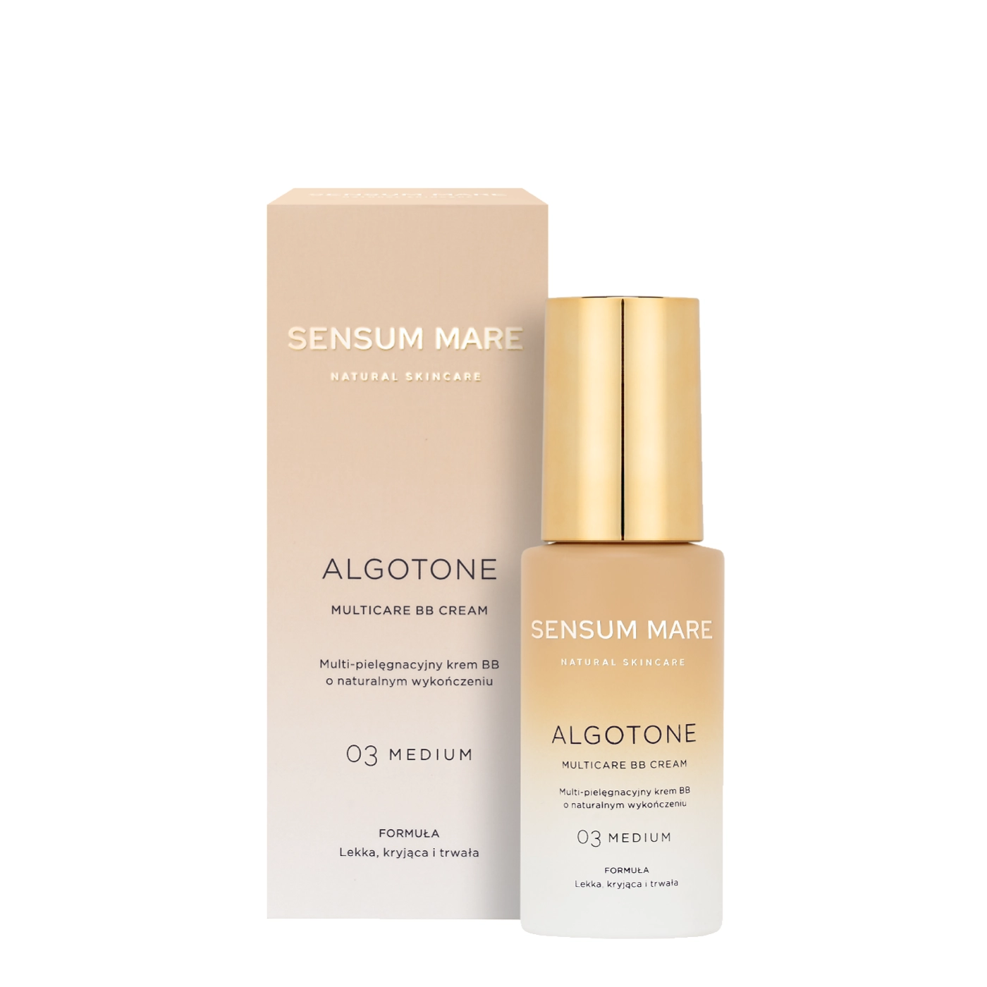 Sensum Mare ALGOTONE Multi-pielęgnacyjny krem BB - 03 medium 30 ml