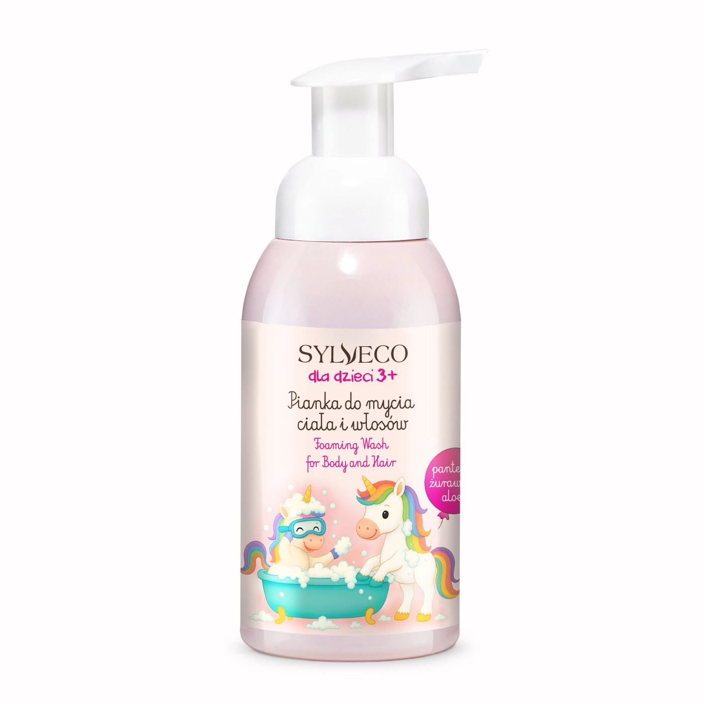 SYLVECO dla dzieci Pianka do mycia ciała i włosów arbuzowa 290ml