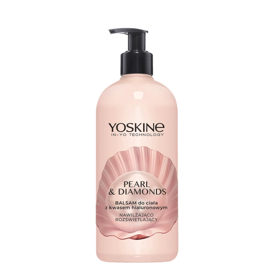 YOSKINE Body Balsam do ciała z kwasem hialuronowym PEARL & DIAMONDS 400ml