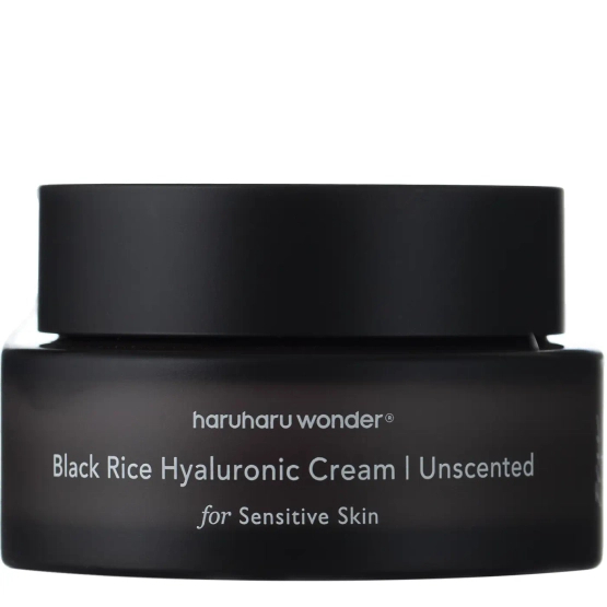 Haruharu Wonder Black Rice Hyaluronic Cream Unscented Bezzapachowy Krem Głęboko Nawilżający do Twarzy 50ml