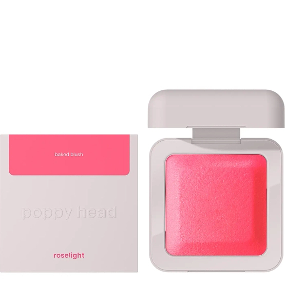 POPPY HEAD Roselight Blush - Wypiekany róż rozświetlający 04 Watermelon Shimmer 8.2 g