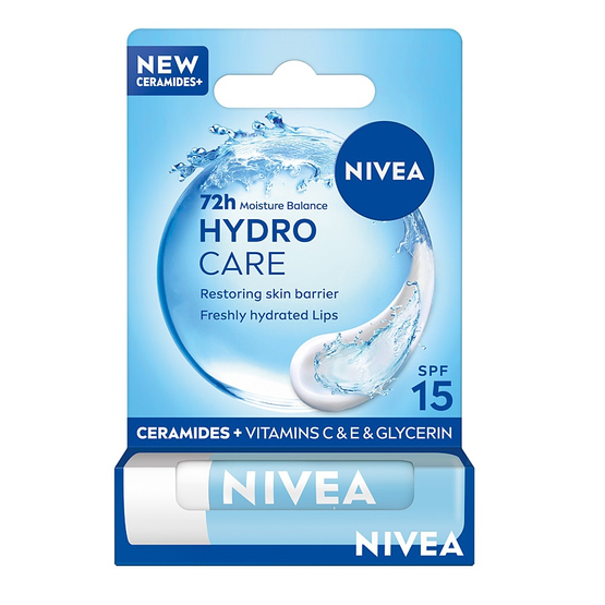 Nivea Pielęgnująca pomadka do ust Hydro Care 4.8g
