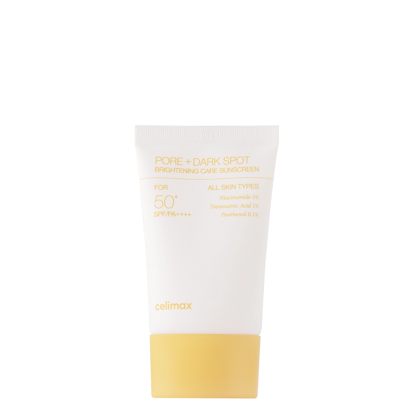  Celimax - Pore+Dark Spot Brightening Care Sunscreen SPF50 PA++++ - Rozjaśniający Krem Przeciwsłoneczny - 50ml