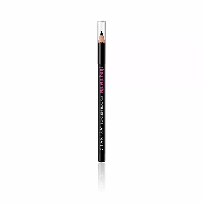 Claresa Eye Eye Boy! Kredka do oczu 01 Blackest Black