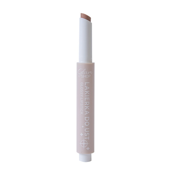 Glam Shop Lakierka do Ust Glossy Lipstick Błyszczący Nudziak