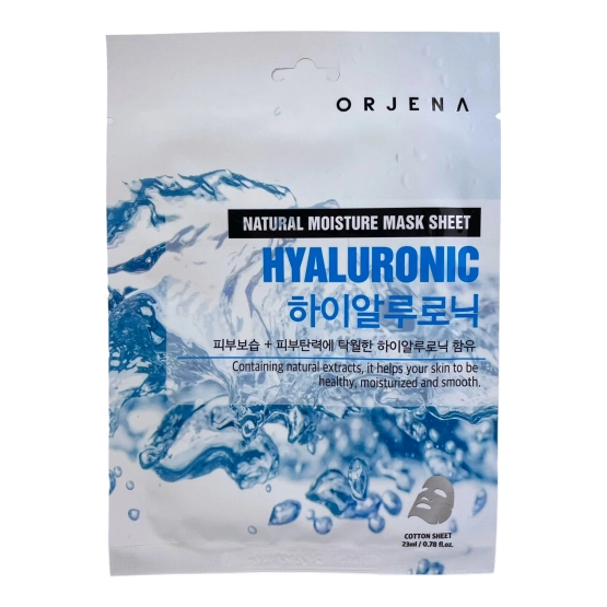 ORJENA Natural Moisture Maska nawilżająca w płachcie Kwas hialuronowy 23 ml
