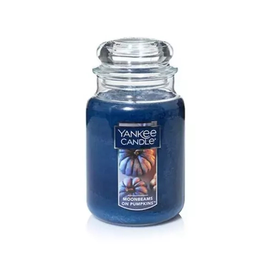 Yankee Candle ŚWIECA W SŁOIKU DUŻA Moonbeams On Pumpkins