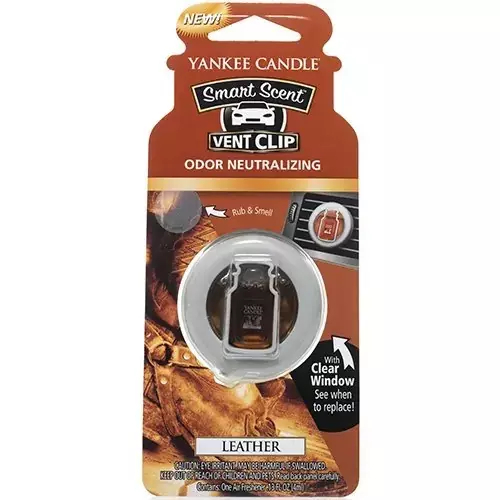 Yankee Candle CAR Vent Clip Zapach do samochodu Leather