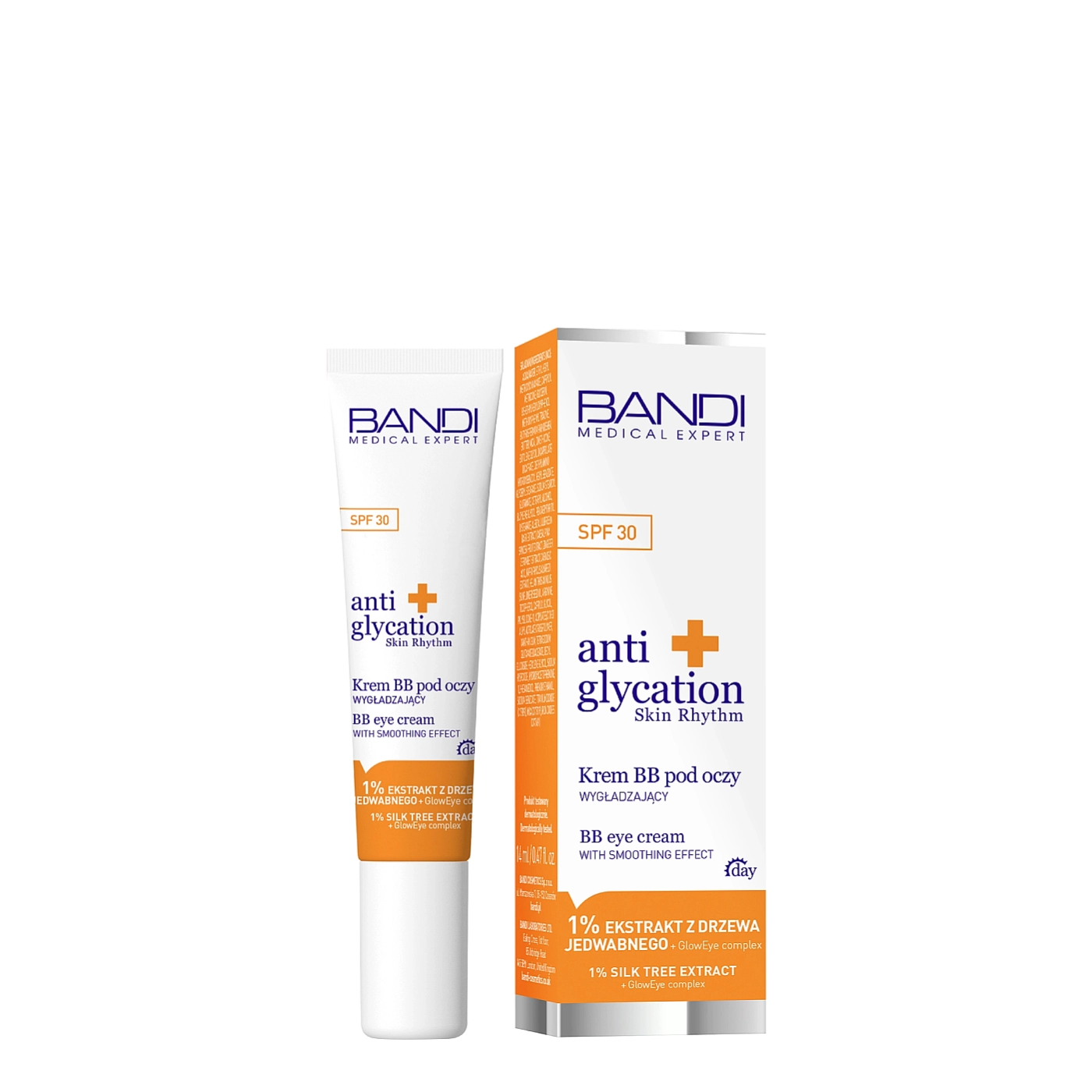 Bandi Professional Medical Expert anti glycation skin rhythm Krem BB pod oczy wygładzający 14 ml