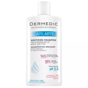 Dermedic Capilarte kojący szampon do włosów i nadwrażliwej skóry 300 ml