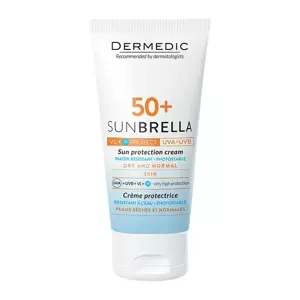 Dermedic Sunbrella Wodoodporny krem ochronny spf50+ do skóry suchej i normalnej 50 ml